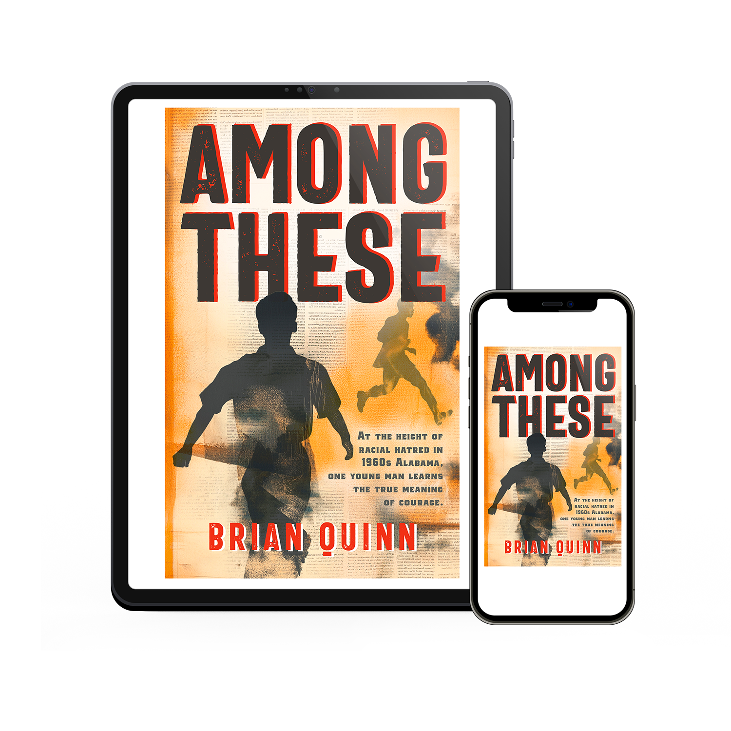 "Among These" is the exciting new historical novel by Brian Quinn. Buy the book now, in paperback or for Kindle, on Amazon. Or visit Brian's official website, bquinnbooks.com, for more information.
